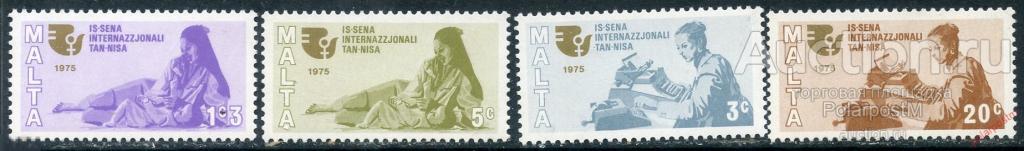 Мальта 1975 508-511 Международный женский год 