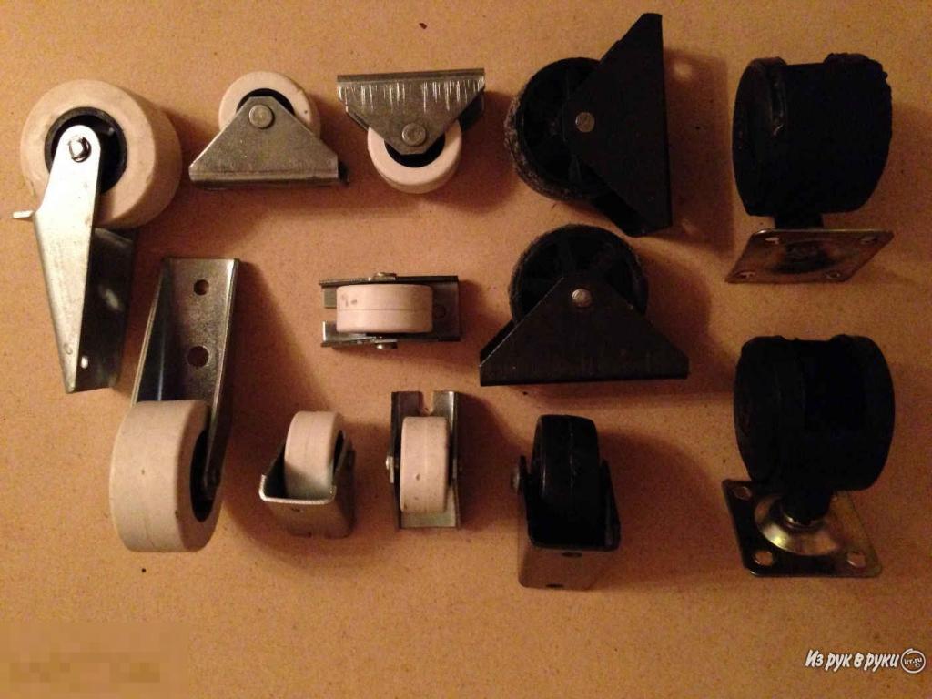 Опора колесная для мебели, Диванов 