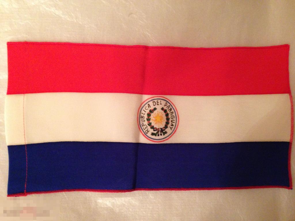 Флаг  флажок   Парагвай   30х15 см 