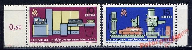 S ГДР 1966 MI№1159-1160 