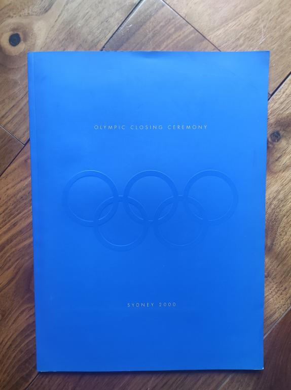 альбом Олимпийские игры 2000 Сидней Церемония закрытия игр изд. НОК Австралия оригинал