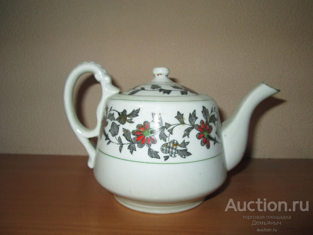 Чайник фарфоровый, заварочный Пролетарий.