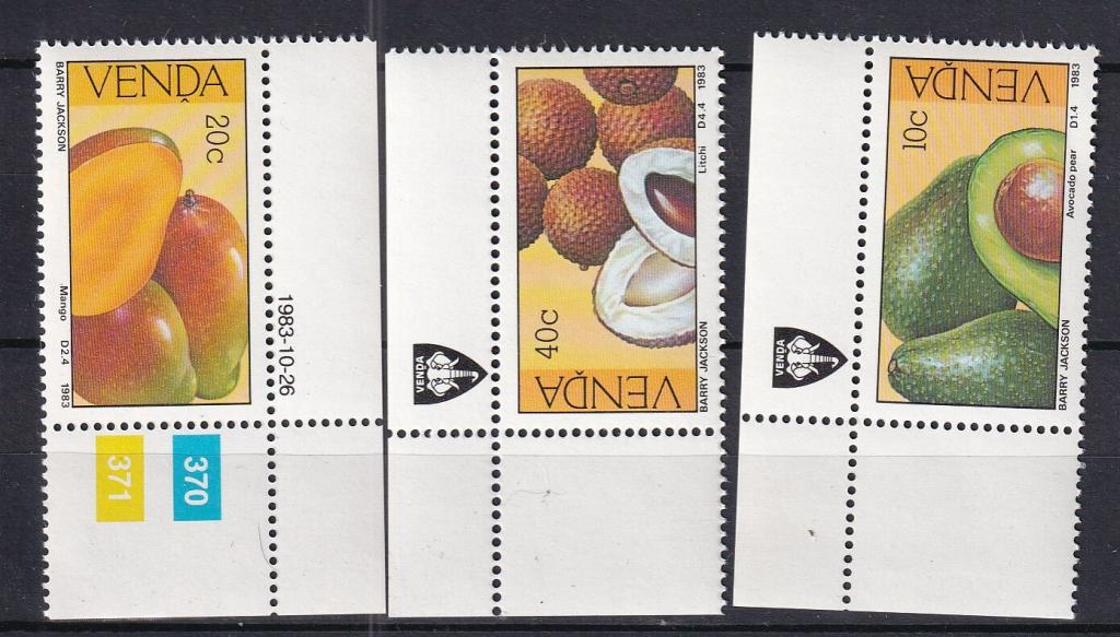 Венда 1983 MNH флора