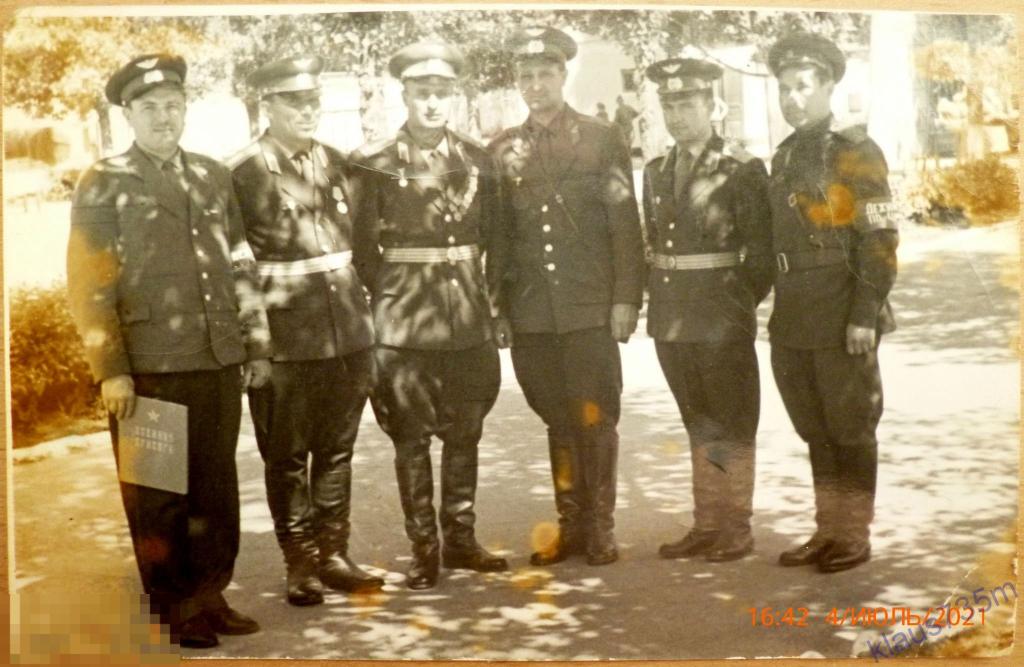 Фото военных  СА. Офицеры.60-е гг. 