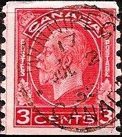 Канада 1932 MiNr 164D (2.4€) Стандарт. Король Георг V. U
