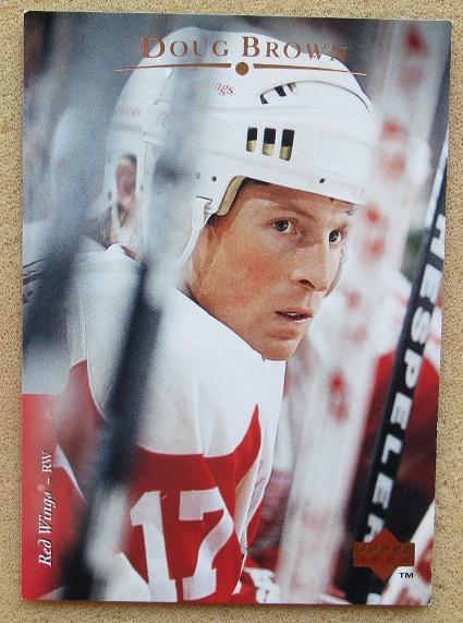 НХЛ Дуг Браун Детройт Ред Уингз № 79