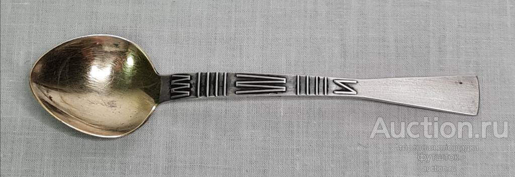 Ложка Чайная Кофейная Мельхиор СССР Таллин //2.1.64//