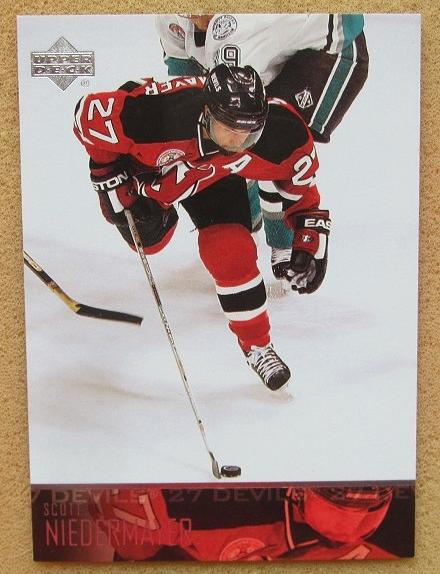 НХЛ Скотт Нидермайер Нью-Джерси Дэвилз № 114