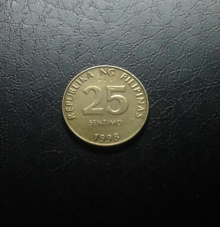 25 сентимо, 1998 г. ,Филиппины. Азия , ( 1Б48 )