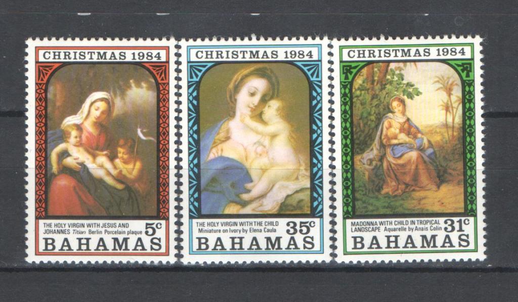 Багамы 1984г. Религия, Мадонна. MNH.