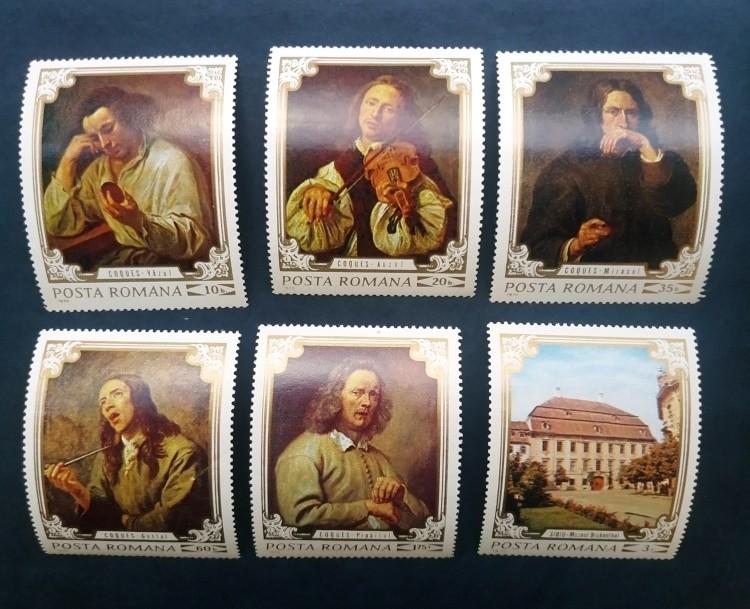 Румыния 1970 Гонзалес Кокс картины Sc# 2218-2223 MNH
