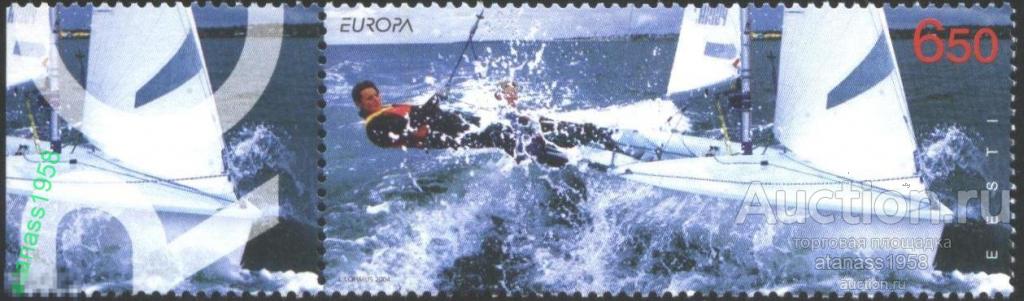 Эстония  Чистая марка Европа СЕПТ 2004 