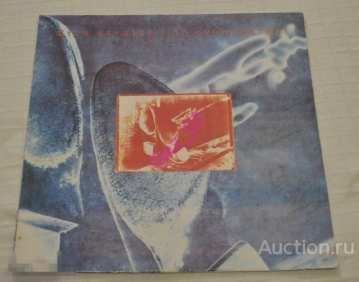 Пластинка виниловая группы Dire Straits - On every street 1991 