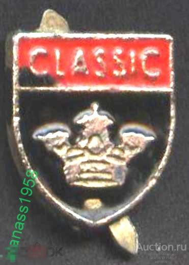 Европа Значок Герб Корона Классик 