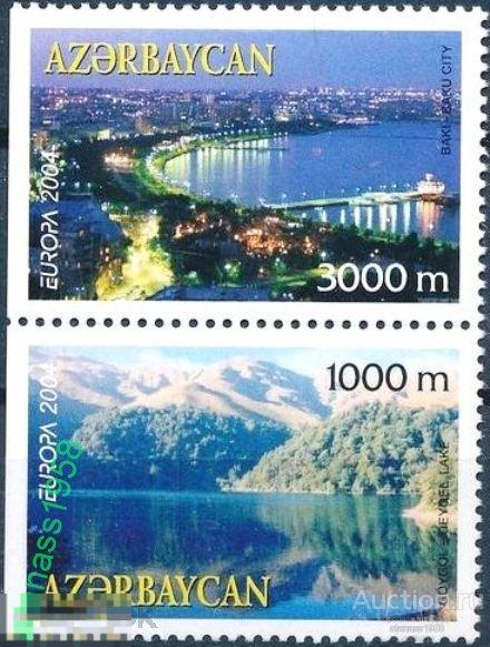 Азербайджан Чистые марки  Европа СЕПТ 2004 
