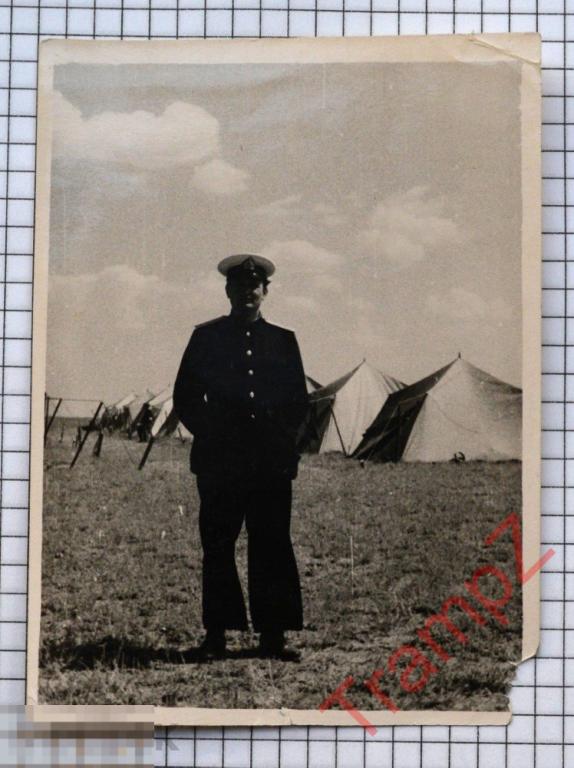 Фотография военнослужащий морской офицер, полигон палатки #13 