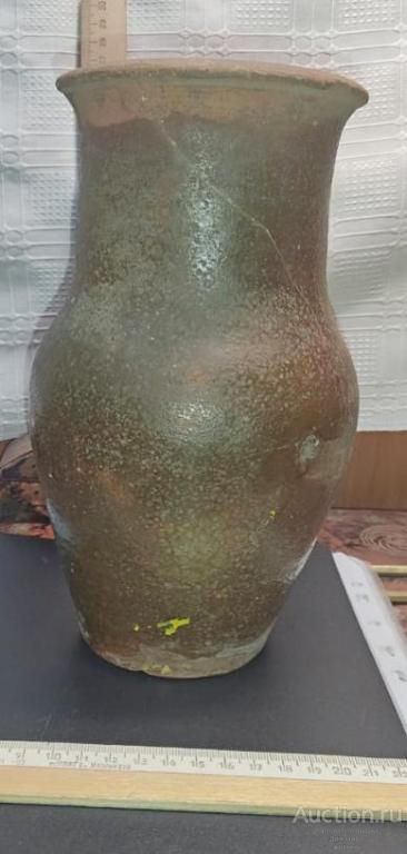 Ваза из обожжённой глины. Копанина. Джурджени XII век.