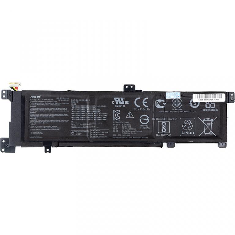 Аккумулятор для ноутбуков ASUS A401L (B31N1424) 11.4V 4240mAh (original) (NB431267)