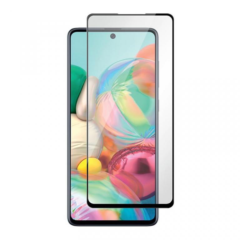 Защитное стекло Full screen PowerPlant для Samsung Galaxy A72, Black (GL609826)