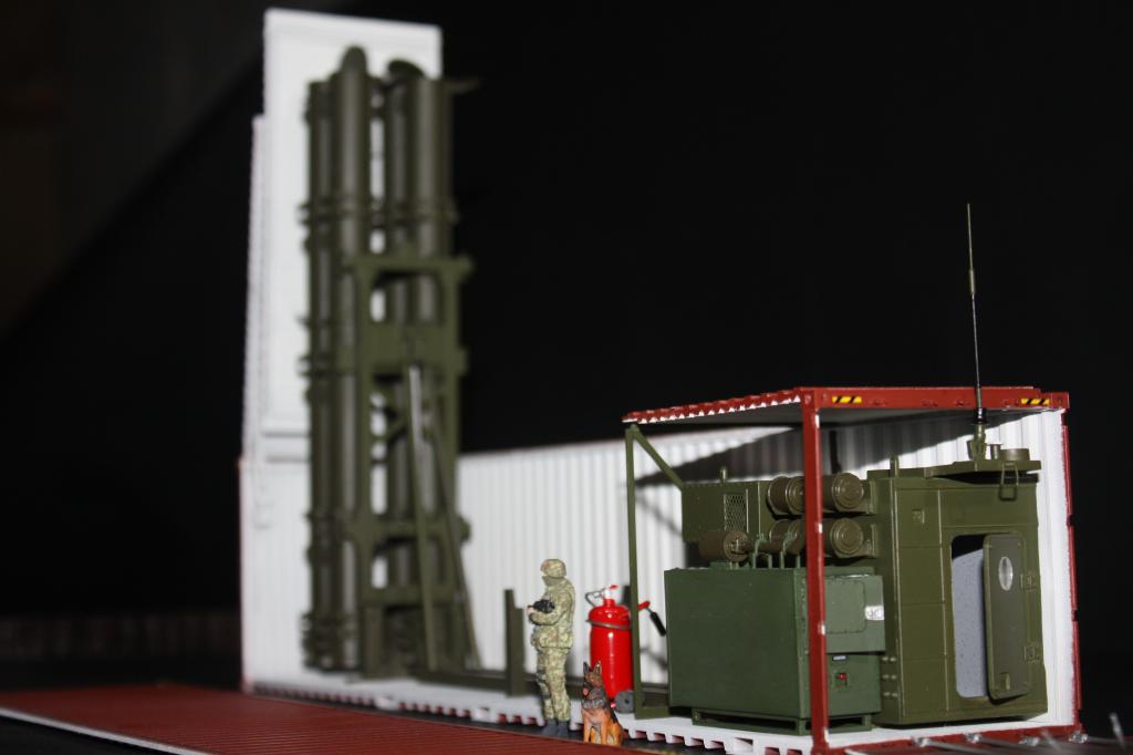 Ракетный комплекс контейнер пусковая установка Калибр-К 3M54 ракета 1/43