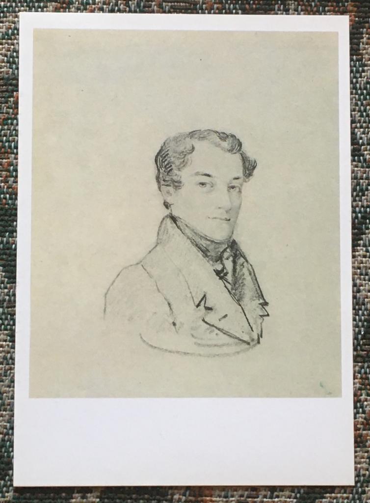 Неизвестный художник. К.Ф. Рылеев. 1989 г.