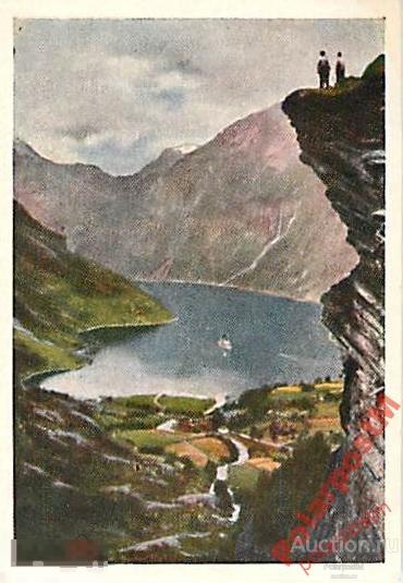 НОРВЕГИЯ NORGE (NORWAY) #16 FLYDALSJUVET GEIRANGER 