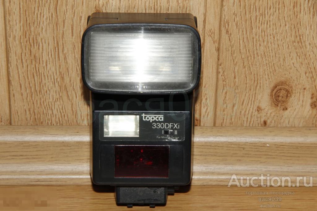 Автономная фотовспышка Topca 330 DFXi  на Sony A - Minolta 