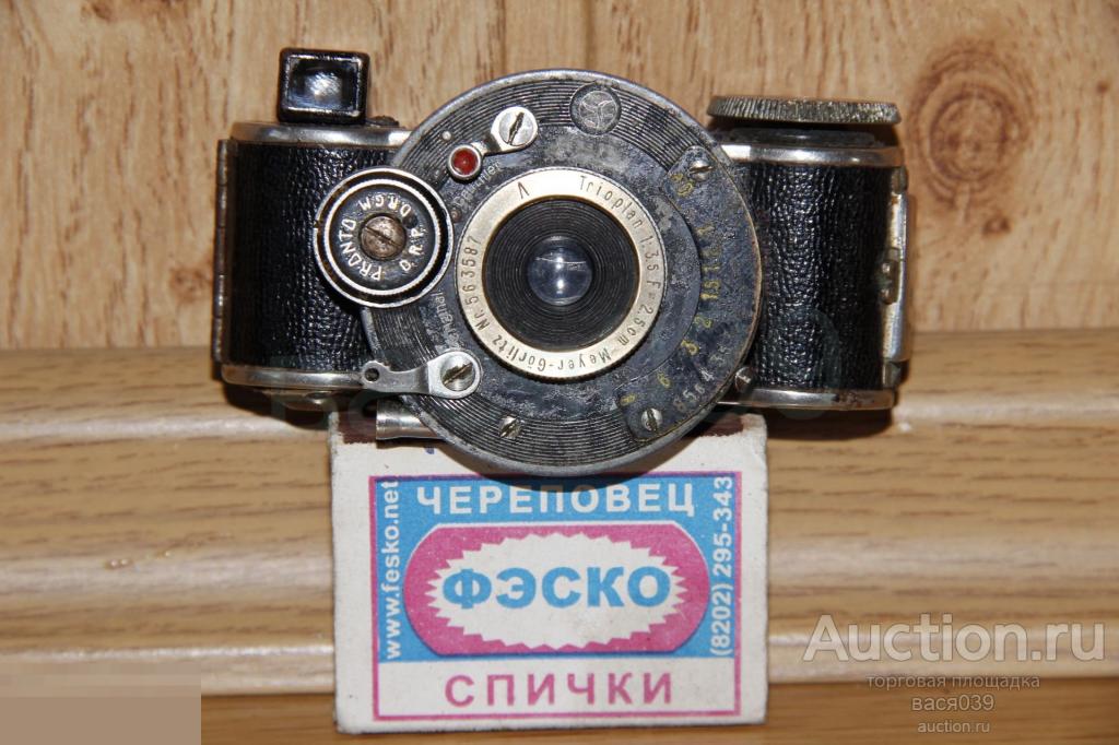 Античная миниатюрная камера Mini-Fex №563587 - редкость