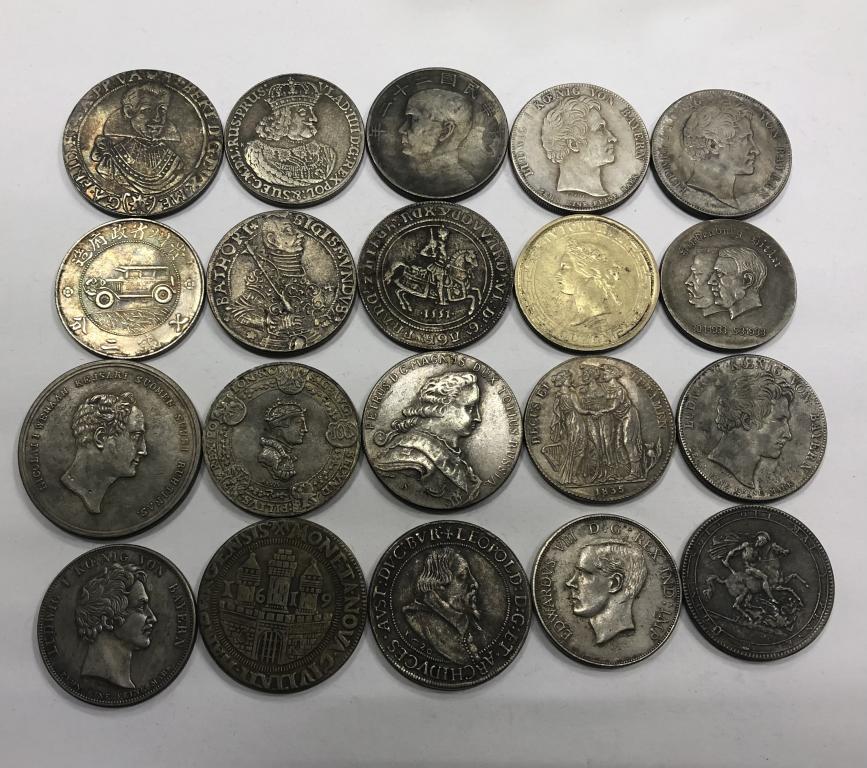 ОПТОВЫЙ ЛОТ Иностранные монеты КОПИЯ 20 шт №6