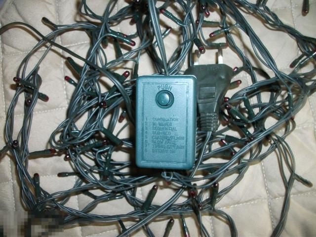 Гирлянда ёлочная 6 режимов мигания электрогирлянда новогодняя