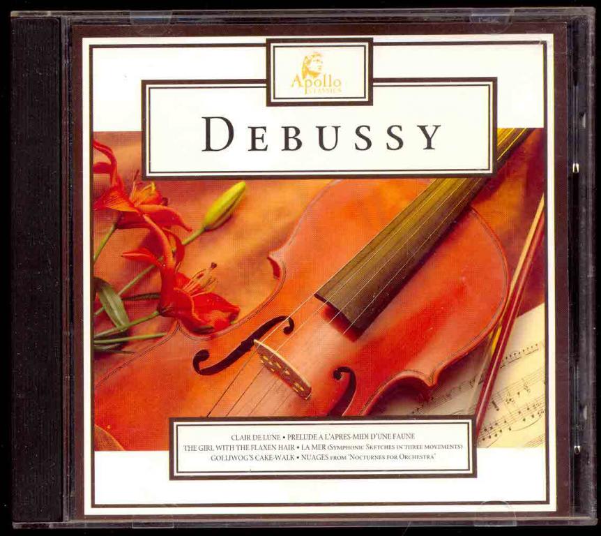 DEBUSSY - Appolo Classics PYCD321 made in UK 1996 (лот 3)