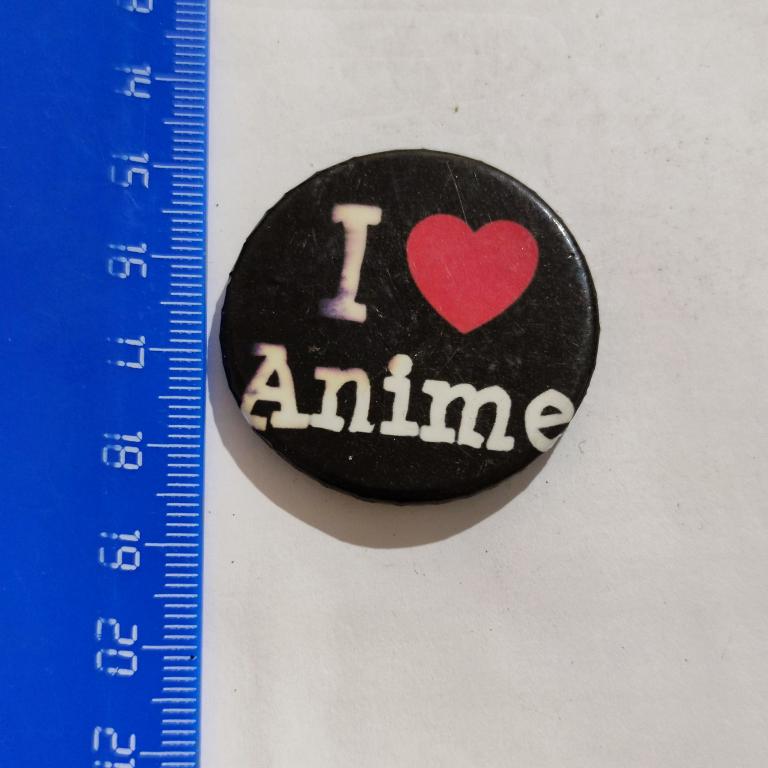 Коллекция знак значок I LOVE ANIME Лист 675 Более 30000 шт