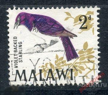 Y85 МАЛАВИ. 1968 93 Птицы 