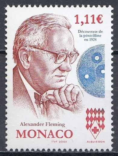 Монако, 2003, Наука, Медицина, Флеминг
