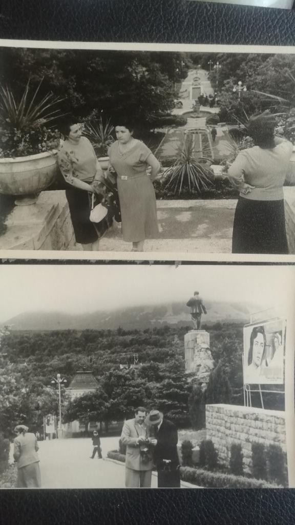 5 ФОТО КАВКАЗСКИЕ МИНЕРАЛЬНЫЕ ВОДЫ. ОТДЫХАЮЩИЕ. 1950-Е. 17.7Х12 (ПП1204)