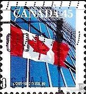 Канада 1995 MiNr 1494 D (0.5€) Стандарт. Государственный флаг Канады. U