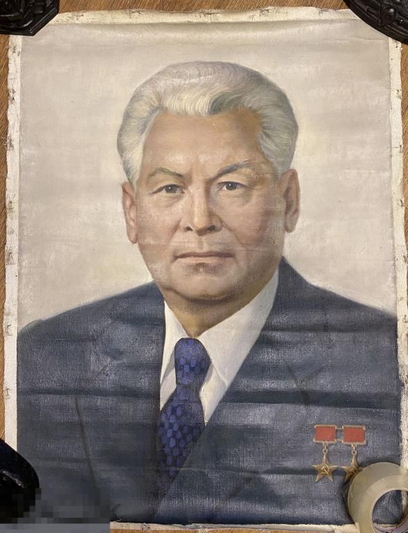 Картина портрет Черненко. Масло. Холст. (2) 