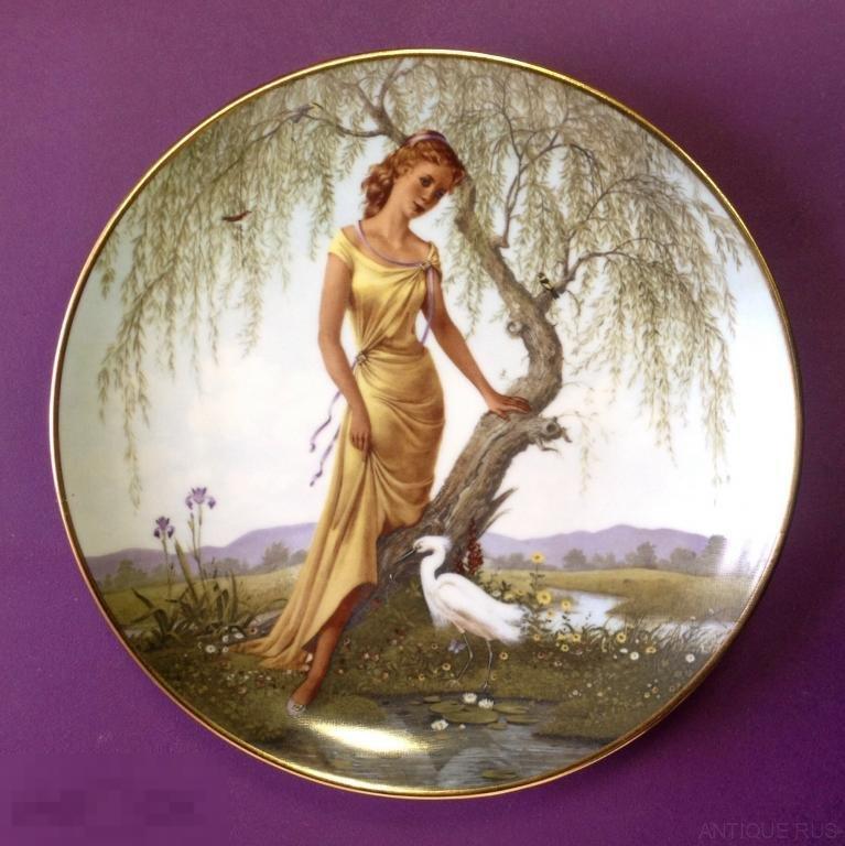 ТАРЕЛКА настенная GLORIA Bayreuth, Германия 