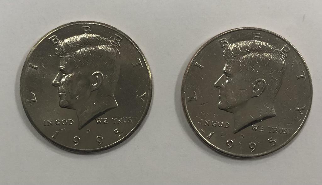 США 50 центов (1/2 доллара) 1995 Кеннеди
