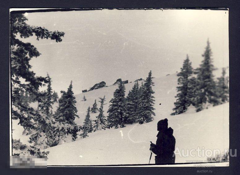 Фото Любительское Пейзажи Горы Туризм СССР 