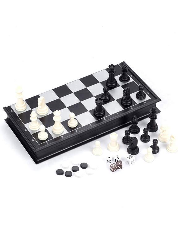 Magnetic Board 3 in 1 Chess
