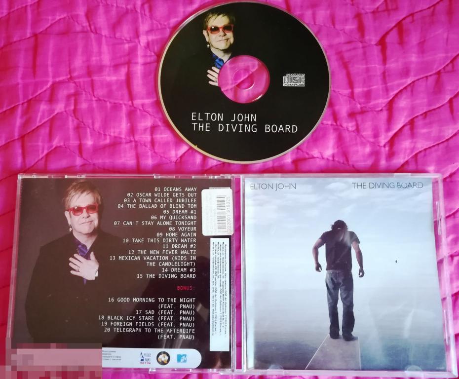 Elton John – The Diving Board   CD - Состояние - Like New