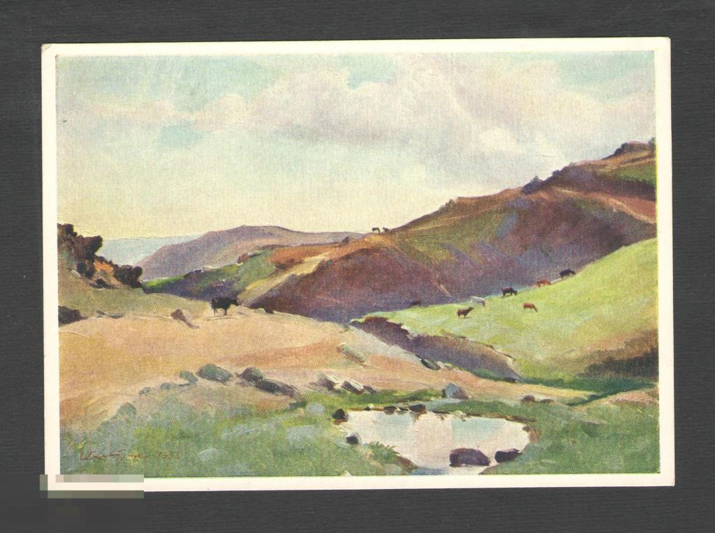 АБЕГЯН АРМЕНИЯ СССР 1956 год. ЧИСТАЯ 