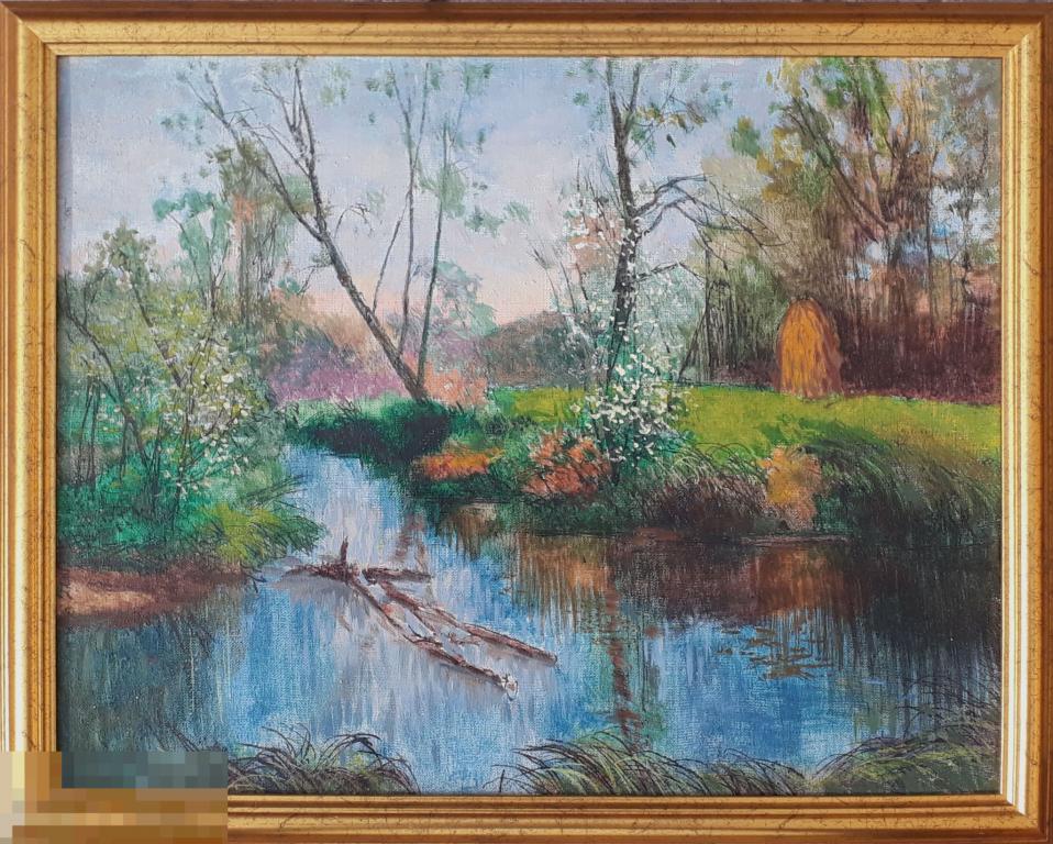 Коваленко И.Л. Весна цветет. 2001. Холст, масло, 40х50 см. В раме 