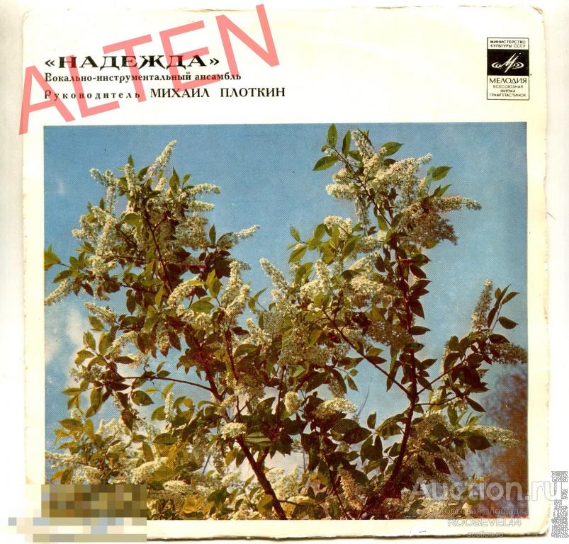 ВИА ,Надежда ‎– Это Только Начало, Миньон ( 7 ") 