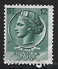 Италия. 1953. Монета Сиракузы. Used.