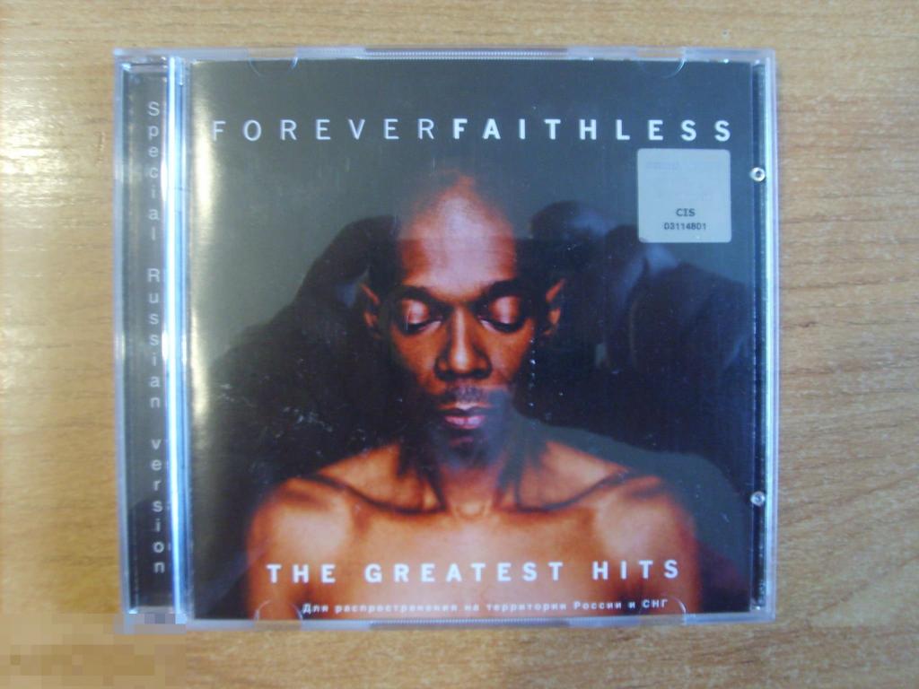 036 FAITHLESS "Forever Faithless-The Greatest Hits" 2006. Лицензионный CD 