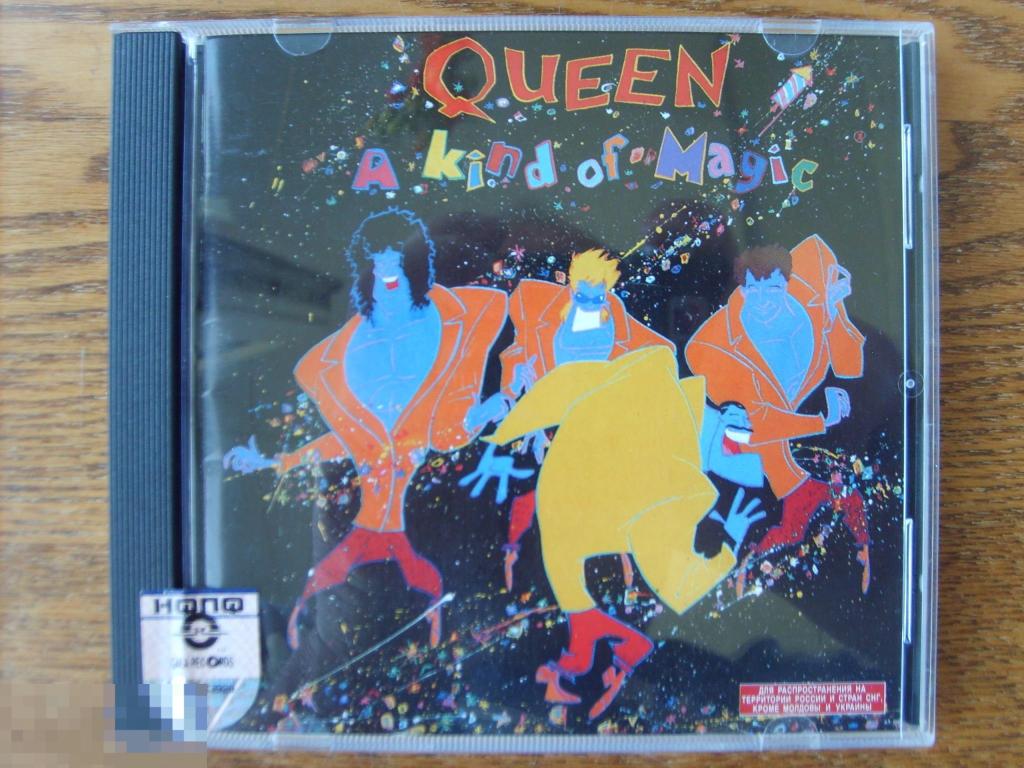 02 QUEEN "A Kind Of Magic" 1986. Лицензионный CD 