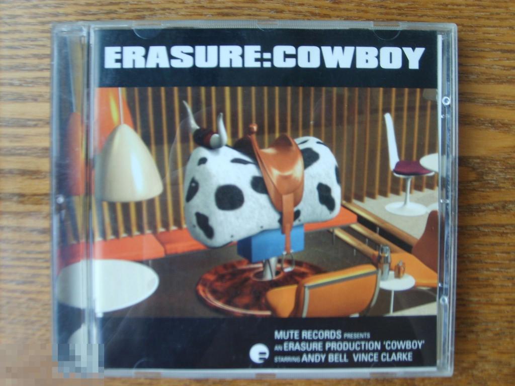 013 ERASURE "Cowboy" 1997, фирменный CD. Made in Great Britain 
