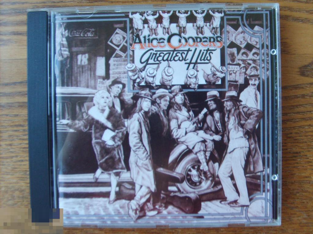 036 ALICE COOPER "Greatest Hits" 1974, фирменный CD. Made in Germany 